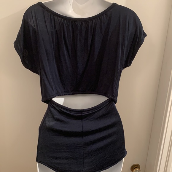 Marc by Marc Jacobs blue top with back opening XS - Picture 3 of 5